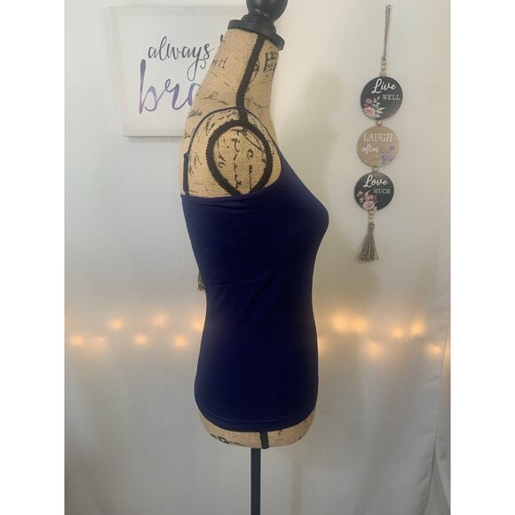 (B-62) short sleeves womens top darck blue size L Joe Boxer . corre chica - Picture 3 of 6